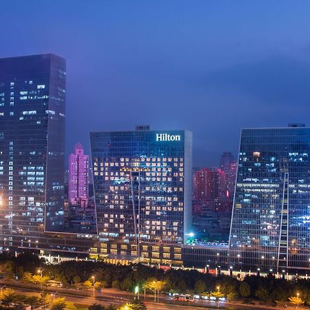 Hilton Shenzhen Futian, Metro Station At Hotel Front Door, Close To Futian Convention & Exhibition Center Extérieur photo