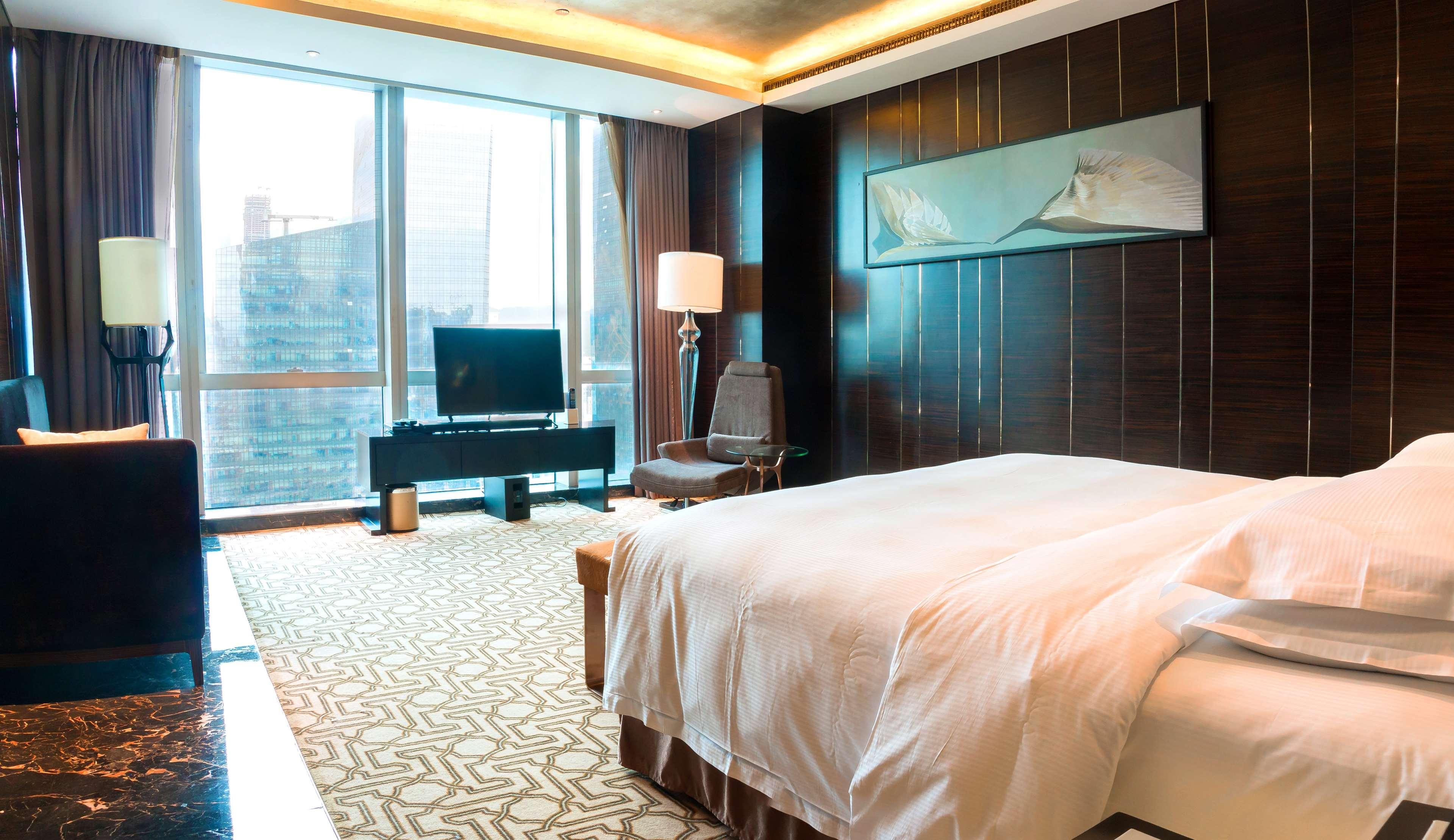 Hilton Shenzhen Futian, Metro Station At Hotel Front Door, Close To Futian Convention & Exhibition Center Extérieur photo