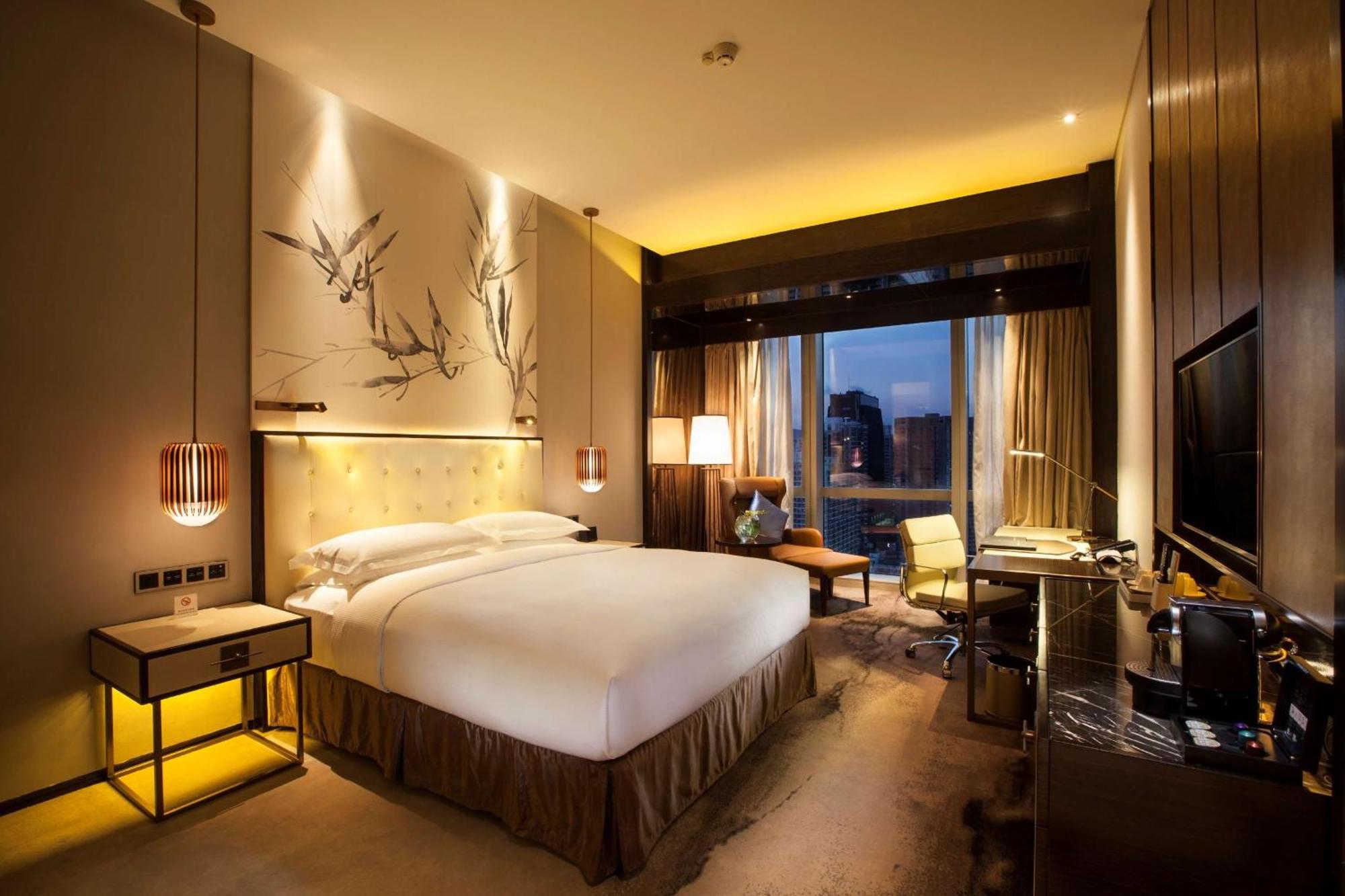 Hilton Shenzhen Futian, Metro Station At Hotel Front Door, Close To Futian Convention & Exhibition Center Extérieur photo