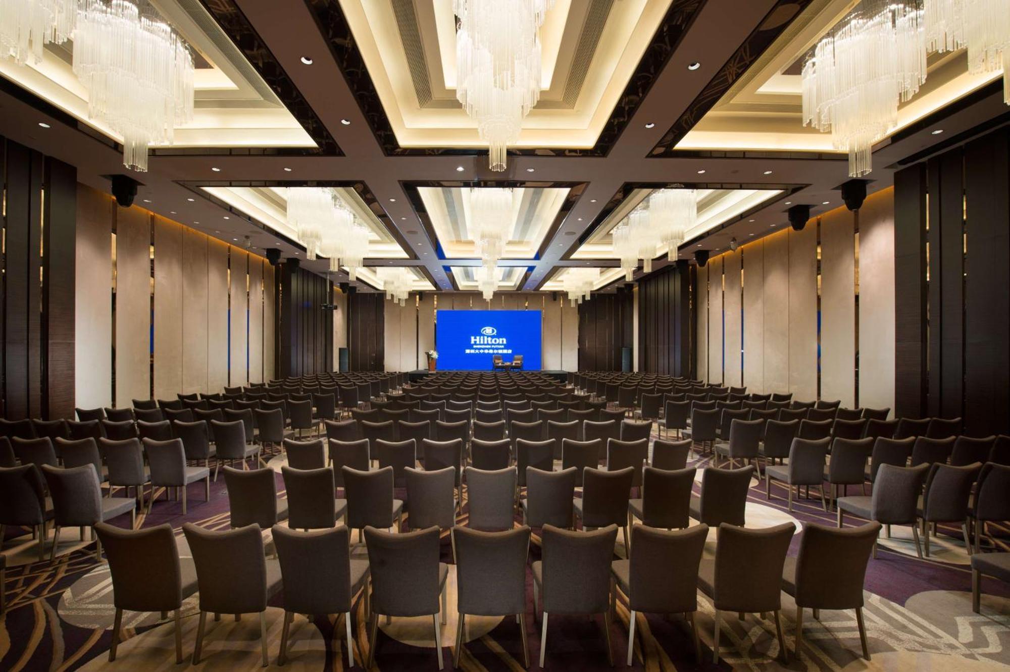 Hilton Shenzhen Futian, Metro Station At Hotel Front Door, Close To Futian Convention & Exhibition Center Extérieur photo
