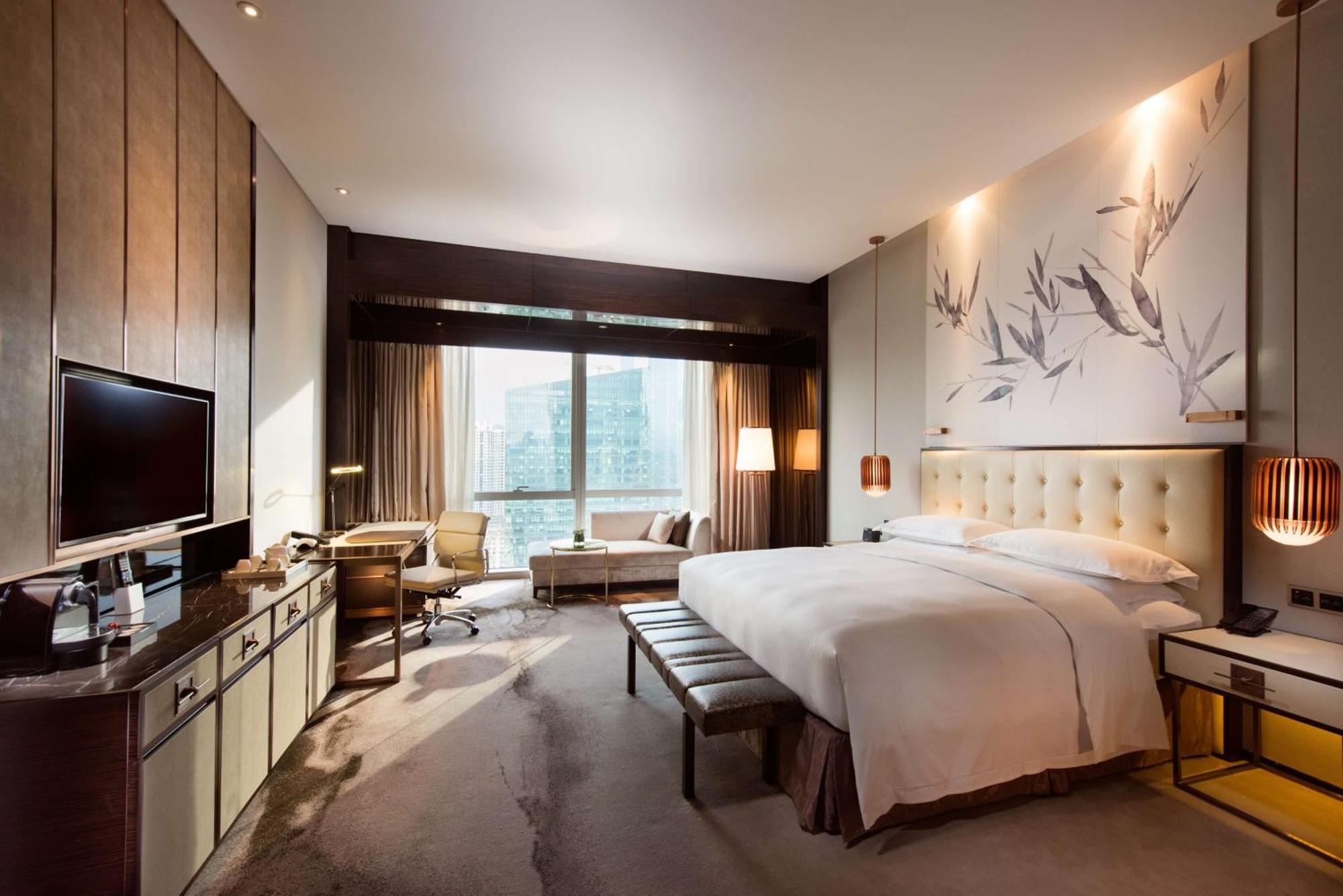 Hilton Shenzhen Futian, Metro Station At Hotel Front Door, Close To Futian Convention & Exhibition Center Extérieur photo