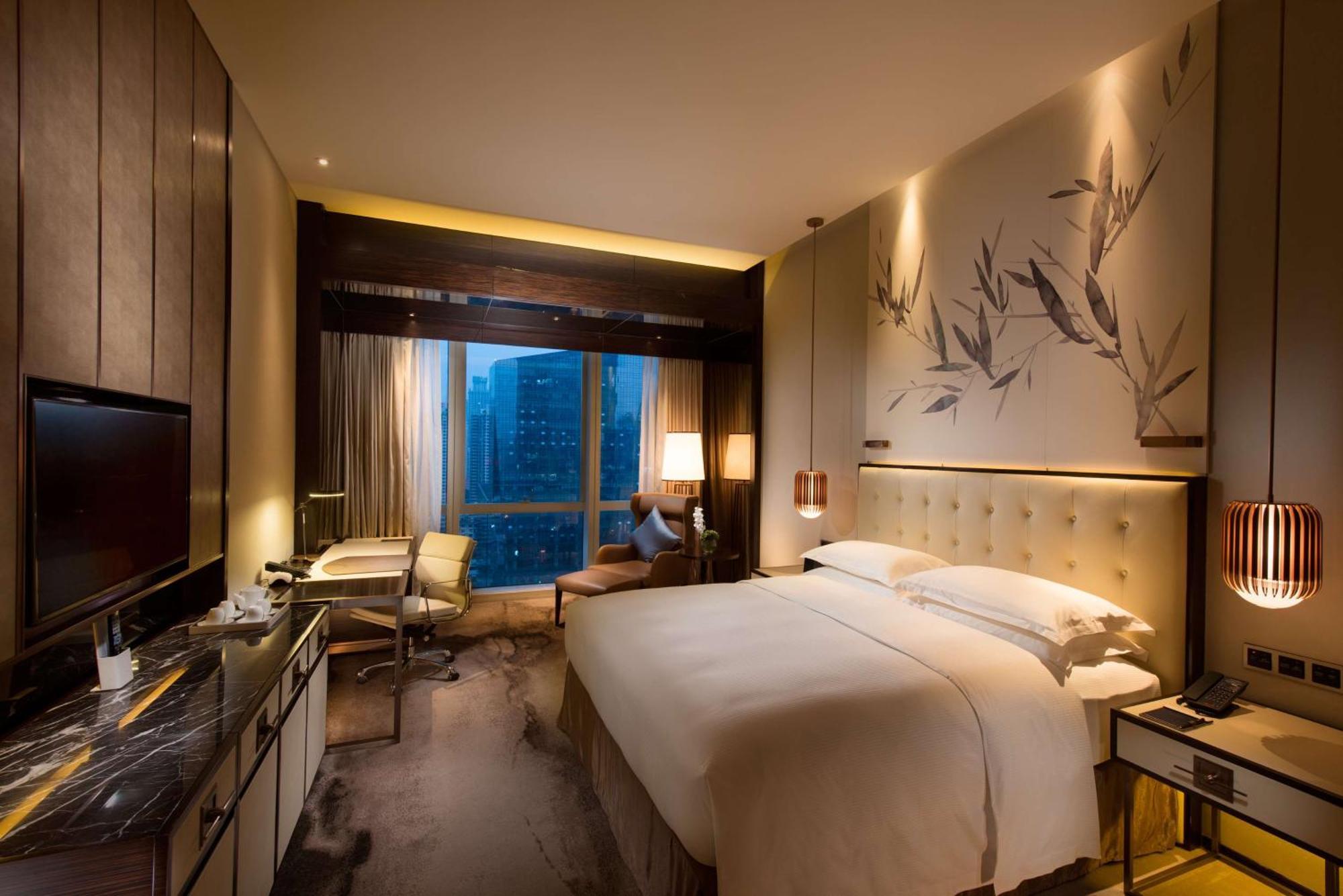 Hilton Shenzhen Futian, Metro Station At Hotel Front Door, Close To Futian Convention & Exhibition Center Extérieur photo