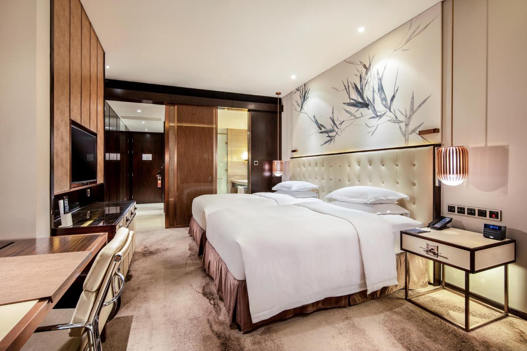 Hilton Shenzhen Futian, Metro Station At Hotel Front Door, Close To Futian Convention & Exhibition Center Extérieur photo